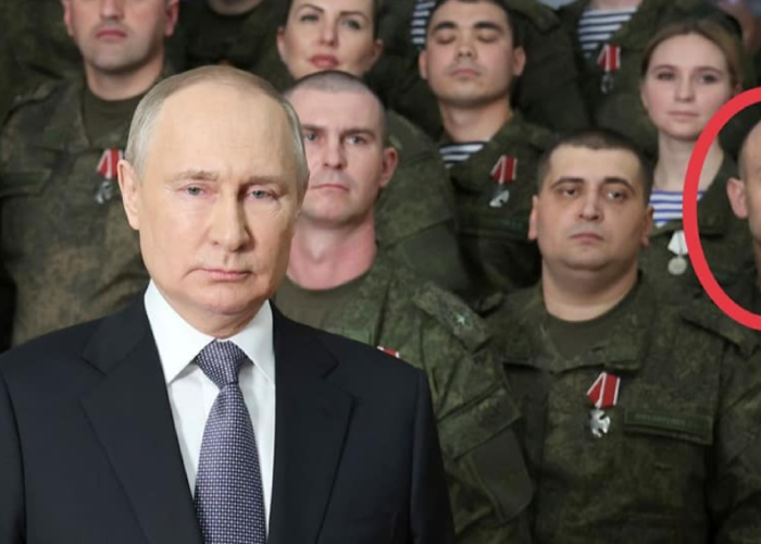 VIDEO Cine este militarul din R.Moldova care a apărut în discursul de Revelion al lui Putin